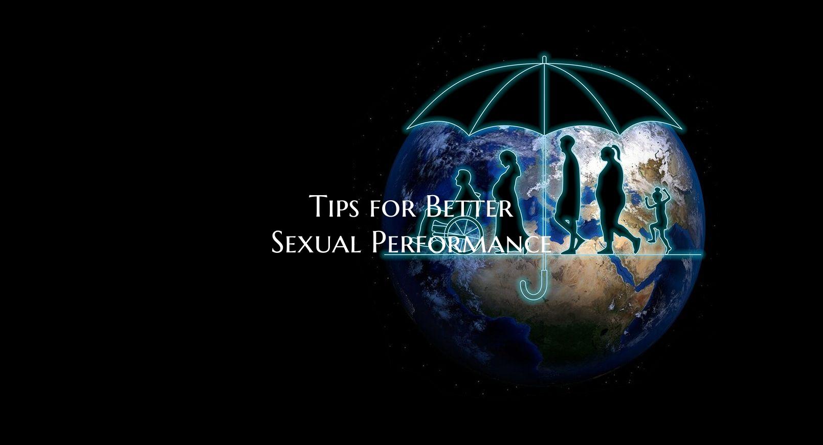 Tips for Better Sexual Performance